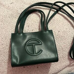 Small Telfar Shopping Bag Dark Olive